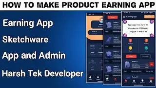 Earnings app swb files in Sketchware, Sketchware earnings app, Sketchware spin, refer and earn, task
