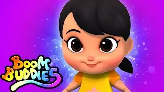 Beş küçük bebek | Eğitim karikatürler | Çocuklar için şiirler | Boom Buddies Türkçe | Okul öncesi