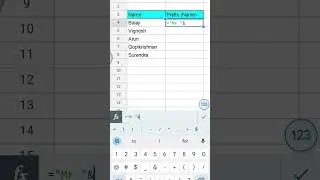How to add prefix in Excel |Add prefix to name
