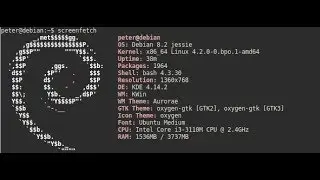 Screenfetch — автозапуск, вывод информации о системе MX18.3
