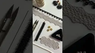 Tatted lace jewellery #фриволите #фриволитеиглой #рукоделие #украшенияручнойработы #вязание