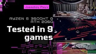Ryzen 5 3600XT & RTX 2060 tested in 9 games