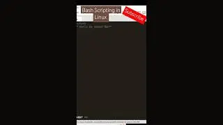 Linux BAsh Scripting 
