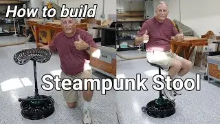 How to Build a Steampunk Stool