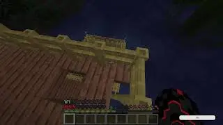 Продолжаем строить ферму. Minecraft