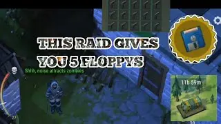 THIS RAID MAKES YOU RICH  5 FLOPPY DISKS Player night Open one Disk Last Day on Earth 1.20.16