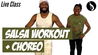 60 Min Cuban Salsa Dancing For Beginners PART 4 Salsa Class Workout Choreo step by step