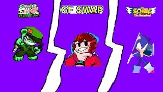 Играем в фнф моды: Sonic Dimensional Funkin', Saturday Night Swappin', Flippy Flipped Out (маты,16+)