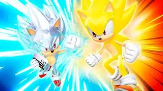 HYPER SONIC vs SUPER SONIC in ROBLOX