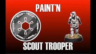 Painting Imperial Scout Trooper