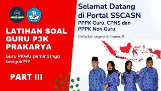 Latihan Soal PPPK (P3K) Guru Prakarya dan Kewirausahaan Part 3