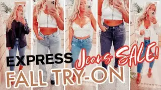 EXPRESS Fall 2021 TRY-ON Haul | 40-50% off HUGE SALE
