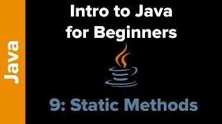 Basic Java 9: Static Methods