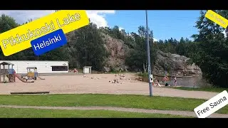 Pikkukoski Swimming Lake Helsinki Oulunkylä Beautiful Small Lake
