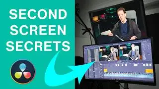 DAVINCI RESOLVE SECOND SCREEN: How to use multiple monitors in Resolve