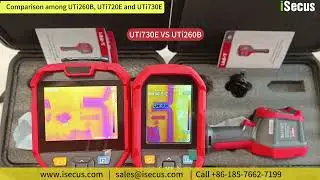 How to select UNI-T Handheld thermal camera among UTi260B, UTi720E and UTi730E? Best Thermal Cameras
