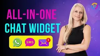 GoHighLevel Tutorial: The ALL IN ONE Chat Widget - WhatsApp Chat - SMS Chat - Email Chat 