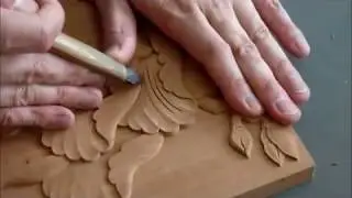 Unintentional ASMR Carving Japanese Wooden Panels