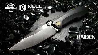 【RGH】新品 NULL knives Raiden   銳利的美學與不妥協的質量