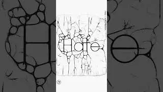 Hate is an infection - #shorts #kinetictypography