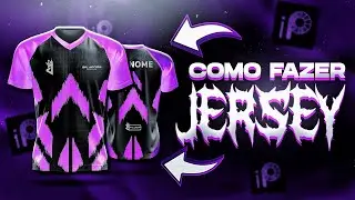 COMO FAZER CAMISA/JERSEY E-SPORTS NO CELULAR! | Tutorial