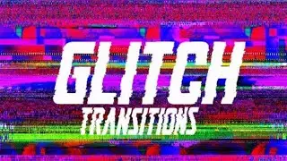 Drag-N-Drop Glitch Transitions DaVinci Resolve Template Download