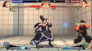 Fight For Hype #3 SSF4AE 2012 Losers Finals - MarcelGDS (Rose) x SOA | DarkLiba (Ryu)