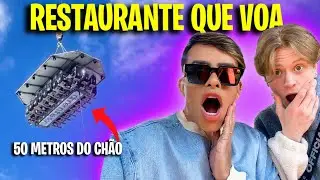 FUI EM UM RESTAURANTE NO CÉU!