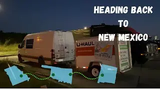 Back to New Mexico for Fall & Early Snow! - Van Life