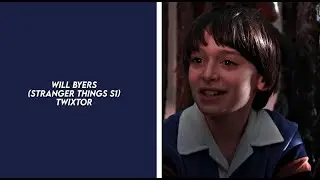 will byers (stranger things s1) twixtor scenepack