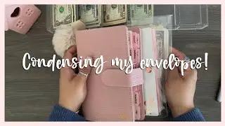 Week No.6/7 Condensing my cash envelopes! | SimpleShopz