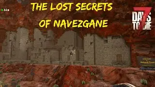 7 Days To Die Cliff Dwellings ONLY On Navezgane Map POIs w/ Coordinates!  Ruins & Mines