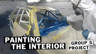 The E21 finally gets paint! | Kustom Kolors | Group 5 Project EP8