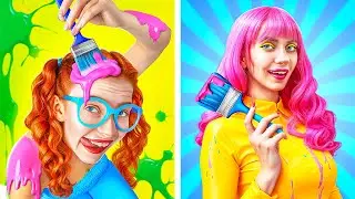 From Nerd To Beauty! Extreme Makeover With Gadgets From TikTok!