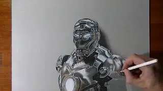 AŞIRI GERÇEKÇİ IRON MAN ÇİZİMİ