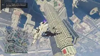 GTA Online Random Jet griefer receives a nasty surprise ending...