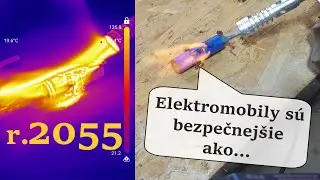 Nehorľavé akumulátory! Dôkaz vo videu: elektromobil bude bezpečnejší ako spaľovací motor.