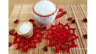 TUTORIAL: Coaster, Crochet Under Mug / Crochet Modular Pattern / Easy Crochet!