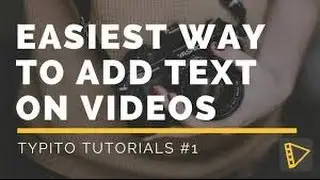 [Latest Tutorial in Desc] Easiest Way to Add Text on Videos - Typito