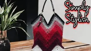 Stylish & Large Crochet Bag Tutorial - Perfect For Any Occasion! EVERYONE WILL WANT ONE! 🧶👜
