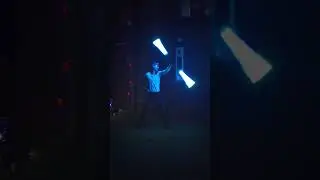 LED Flow staff routine - Kauri Maher