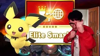 Can I get PICHU to ELITE SMASH before MY FRIEND COMES OVER TO MY HOUSE TO RECORD SOMETHING ELSE!?!1?