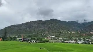 Drukair's Majestic Landing in Paro: Summer Splendor!