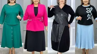 To`la ayollar uchun takrorlanmas liboslar