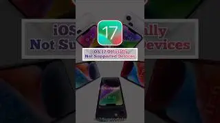 iOS 17 Update iPhone List 