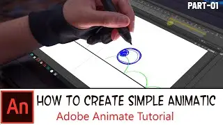 How to Create a Animatic in Adobe Animate | Scared Eyes Simple Animatic : Part-01