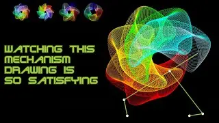 Watch this drawing mechanism. It is SO SATISFYING!