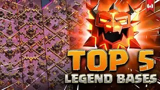 Top 5 TH17 Legend League Bases After Update | Best Defensive Layouts 2025