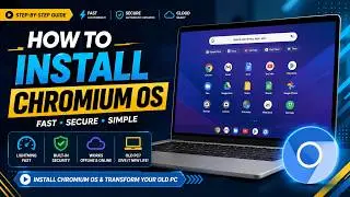 Install Chrome OS on PC or Laptop with Play Store & built-in virus protection ⚡Chromium OS