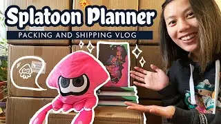 Packing orders for the Splatoon Planner Project [VLOG]